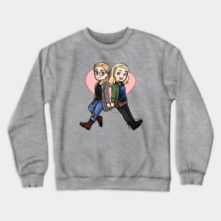 Always Know Each Other (Margot & Tilly ver.) Crewneck Sweatshirt